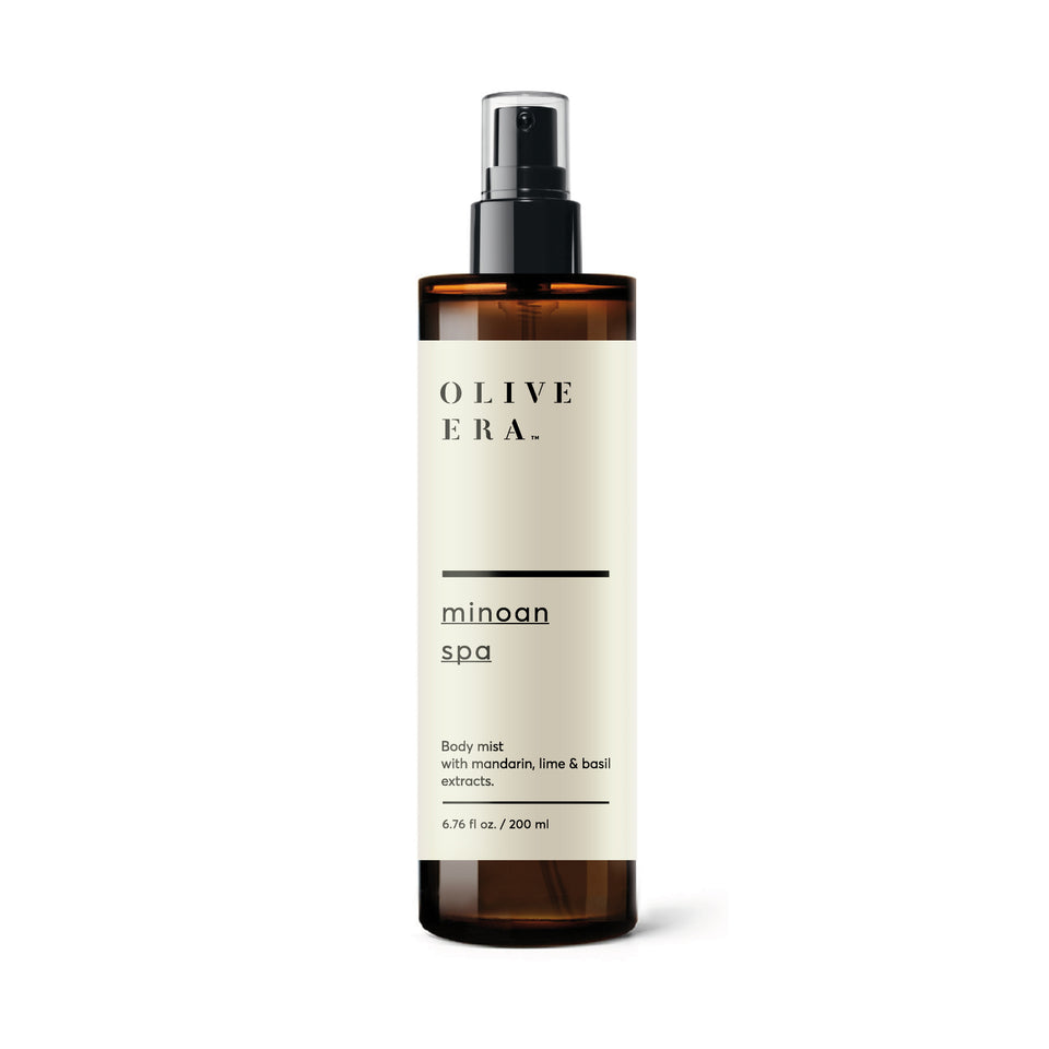 Body mist Minoan spa with Mandarin,lime,basil