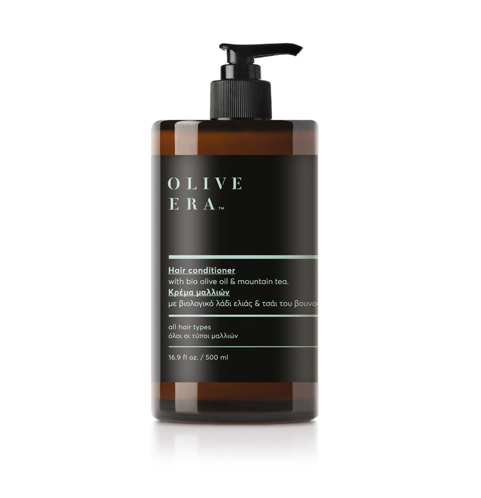 Hair conditioner with bio olive oil & mountain tea